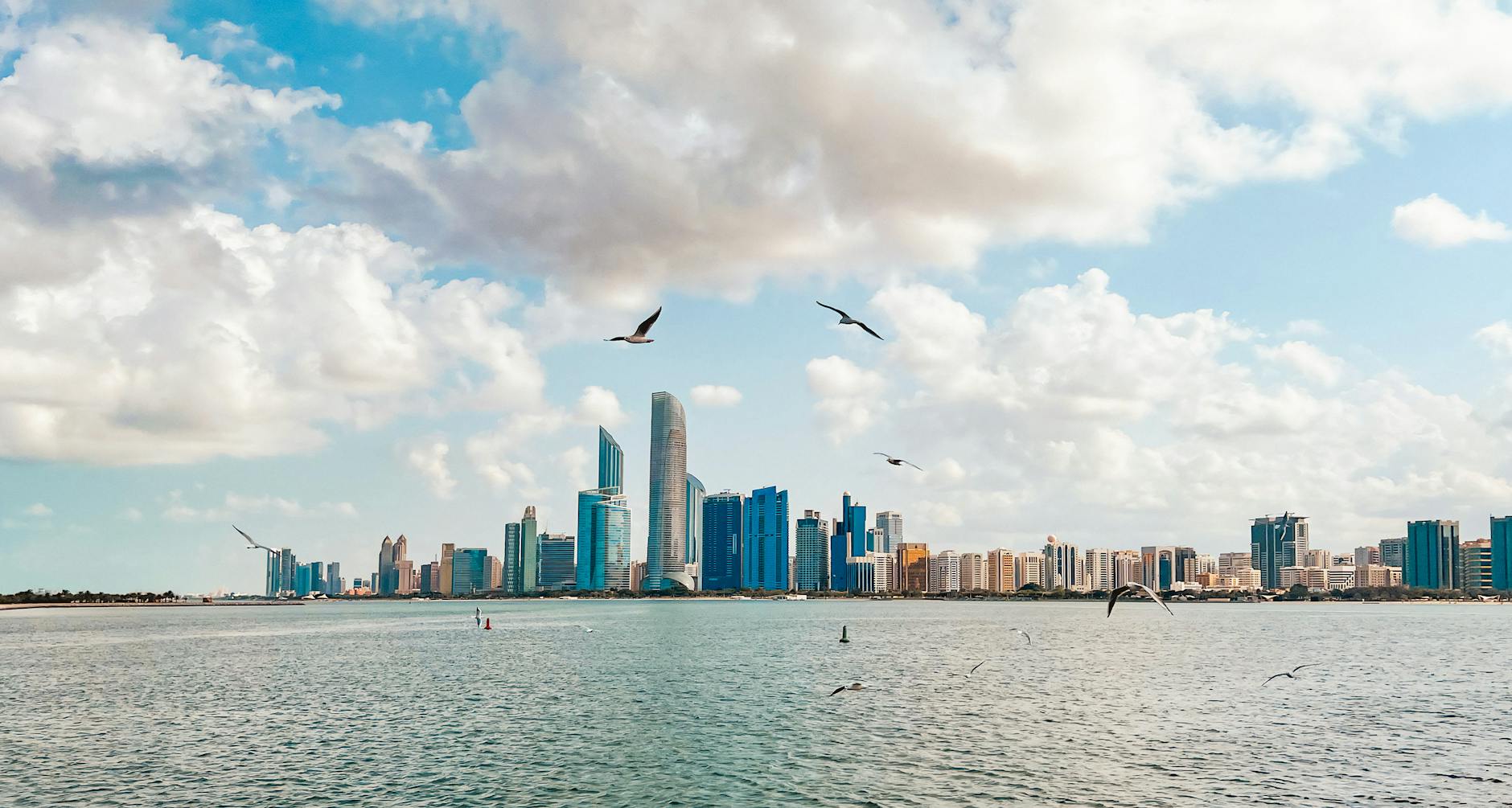 Abu Dhabi Corniche skyline — PRECONSUAE serves the UAE capital